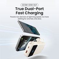 Banques d'alimentation haute capacité Vention 20000 mAh, charge rapide, distributeur de batteries externes, certification CE