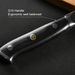 Cuchillos de Cocina Japoneses Hechos a Mano de 8 Pulgadas y 67 Capas, Acero VG10, Cuchillo de Chef Damasco de Pakistán - Product Image 3