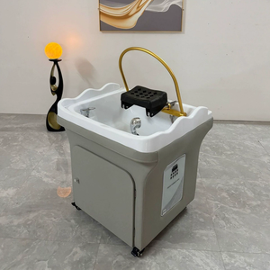 Mesa de lavado de cabello portátil con tanque de agua de 60L, sin fontanería, para terapia capilar, fumigador para camillas de belleza y spa - Product Image 4