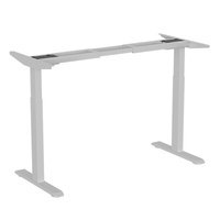 Gran oferta, patas de mesa elevadora, motor dual de pie, marco de escritorio de altura ajustable eléctrico de súper alta velocidad