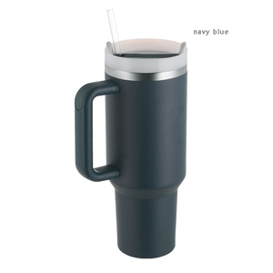 40oz stainless steel cup bpa-free <b>with</b> <b>straw</b> vacuum double-wall 40oz stainless steel tumbler - Product Image 4