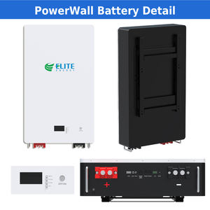 Batería de Iones de Litio de Pared ELITE de 48 V y 200 Ah, Sistema de Almacenamiento de Energía Doméstico de 10 kWh, Powerwall Solar LiFePO4, 6000 Ciclos, Bluetooth - Product Image 3