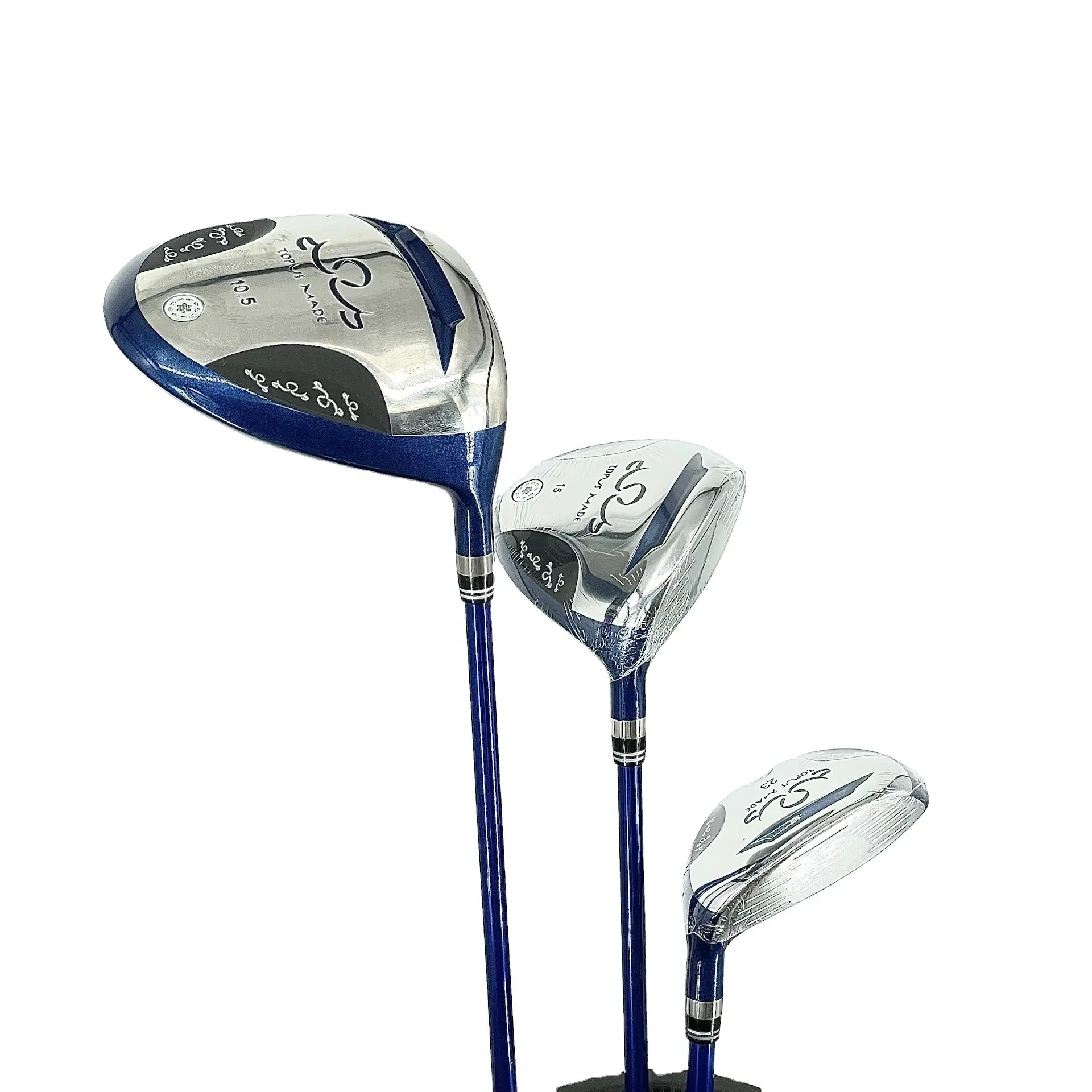 Il Set completo da Golf per uomo con topus da 11 pezzi 2024 include Driver in titanio 3 e #5 legni da Fairway da 5 sw per Putter e borsa