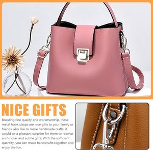 ชุดอุปกรณ์ทำกระเป๋าแบบครบชุด ประกอบด้วยห่วง D แบบหมุน ตะขอเกี่ยว ตัวล็อคแบบสไลด์ กระดุมแป๊ก - Product Image 6