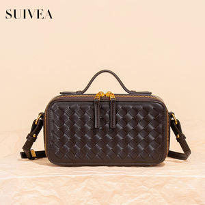 Bolsos de Mano para Mujer al por Mayor: Bolso Tipo Caja Tejido a Mano - Bolso de Mano Minimalista de Lujo, Bolso Bandolera de Un Solo Hombro - Product Image 2