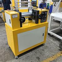 Mélangeur de caoutchouc à deux rouleaux de laboratoire ZS-401, moulin ouvert pour le développement de composés de caoutchouc