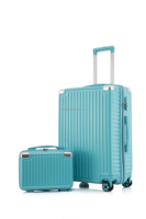 Nouveau design Chariot à main 3Pcs Valise de voyage PC Cadre en aluminium Trolley Ensembles de bagages