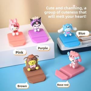 Soporte Creativo para Teléfono Móvil con Diseño de Muñeco, Multifuncional, Adorable, para Cama, Escritorio, Universal, Personalizable - Product Image 2