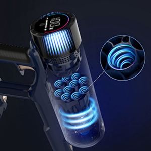 LANJI เครื่องดูดฝุ่นแบบใช้มือถือไร้สาย, S7ดูแลพื้นพรมไซโคลนไฟฟ้าไร้แปรงถ่านเครื่องใช้ไฟฟ้าในบ้านที่ถอดออกได้ - Product Image 4