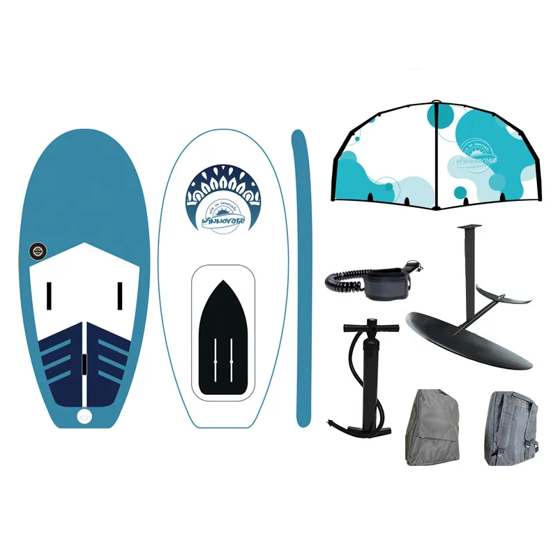 WINNOVATE2091 Dropshipping Wingfoil Board Set aliscafo tavola da surf gonfiabile ala Foil Board con accessori