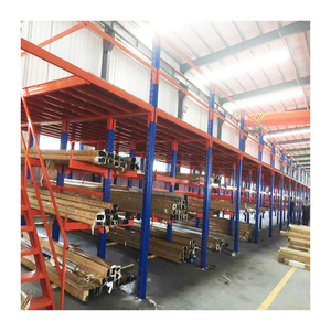 מערכת מדפים בהתאמה אישית, מדפי אחסון במחסן, פלטפורמה בקומה שנייה, רצפת ביניים כבדה, ביניים מפלדה - Product Image 3