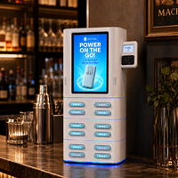 Máquinas Expendedoras de Powerbanks con Logotipo Personalizado, Estaciones de Carga Portátiles, Power Bank Compartido para Teléfono Móvil