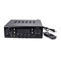 Amplificateur PA Minsound 2*70W pour maison intelligente avec 9 entrées, récepteur pour audio, vidéo et éclairage professionnels