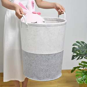 Customizable Multi-Functional <b>Felt</b> <b>Storage</b> <b>Basket</b> New Design Household Goods Sundry <b>Storage</b> Box for Bag Use - Product Image 3