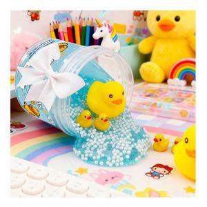 Jouets éducatifs amusants pour enfants, DIY, jouets moelleux, pâte à modeler créative, slime, vente en gros, pas cher, Kawaii, ensemble de divertissement Puff Entertainment - Product Image 5