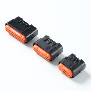 Conector Impermeable de 18, 26 y 34 Orificios para ECU Automotriz, de Cable a Placa, con Materiales Plásticos y de Cobre, Modelo MX23A26SF1 - Product Image 2