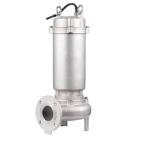 Pompe submersible à eaux usées basse pression en acier inoxydable 304 WQ-S |   Pompe à eau sale haute pression 1,5 CV avec interrupteur à flotteur OEM |   CE ROHS ISO