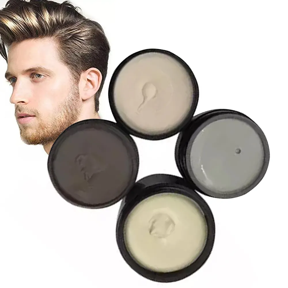 OEM Marque Privée Cheveux Matt Clay Crew Pommade Cire Cheveux Gel Pâte Argile Gel De Coiffure Mat Fini Pommade Pour Hommes