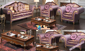 Ensemble de meubles en teck sculpté royal pour salon, meubles élégants pour la décoration de la maison, magnifiques meubles sculptés dorés, décoration de salon, USA - Product Image 4