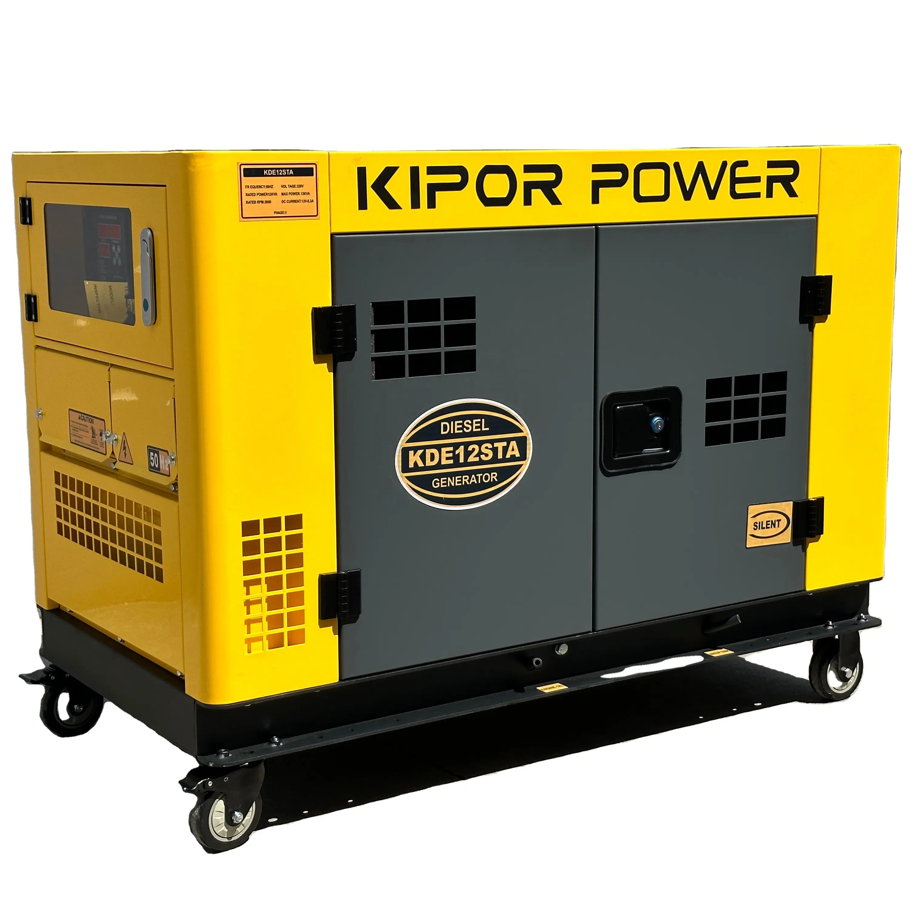 KIPOR POWERサイレントディーゼル発電機10KW 12KVA