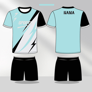เสื้อแบดมินตัน/วอลเลย์บอลแบบซับลิเมชั่น น้ำหนักเบา แห้งเร็ว  พร้อมโลโก้สั่งทำพิเศษ  ผ้าโพลีเอสเตอร์  ชุดเสื้อและกางเกง - Product Image 5