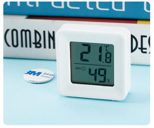 Lcd डिस्प्ले डेस्कटॉप तापमान नियंत्रक एब्स बेबी रूम के लिए घरेलू आर्द्रता मॉनिटर घरेलू आर्द्रता मॉनिटर - Product Image 5
