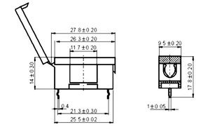 PTf loạt Kính cầu chì 1A 2A <span class=keywords><strong>3A</strong></span> 5A 10A 250V PCB gắn 5*20mm cầu chì chủ với bìa - Product Image 5