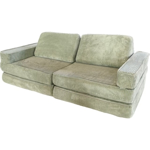 Disian Fantastic Factory Corduroy Modular <b>Sofa</b> for Toddlers Comfortable Soft <b>Play</b> Couch Indoor - Product Image 6
