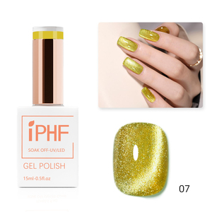 Crystal Cat Eye Gel Esmalte de uñas Gel magnético Gel naranja Soak Off UV/LED Auroras Nail Art Manicure DIY Salon Girl Gift - Product Image 1