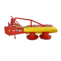 Tondeuse rotative à tambour pour tracteur agricole, entraînée par prise de force (PTO), modèle 135, équipement agricole, fabriqué en Chine