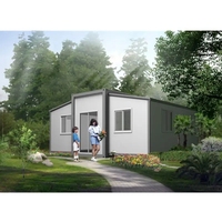 Contenedores Casa Modular 40 100m2 a Frame Maisons modulaires Maisons en conteneur de 3 chambres à coucher 20ft Prefab Shipping Tiny House