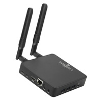 UGOOS AM9 PRO Android 14 TV Box S905X5 4GB/64GB 8K HD Wi-Fi 6 untuk 52 Smart Remote Control Power Supply
