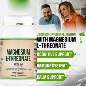 Ausreson OEM Nutrient Fortifier <strong>Bulk</strong> 2000mg <strong>Magnesium</strong> L Threonate Capsules Nutritious Supplement <strong>Magnesium</strong> L-Threonate Capsules - Product Image 2