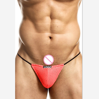 PATON G-string personnalisé en usine avec image sexuelle tanga G-string avec trous et citron vert pour bikini masculin G-string pour culotte pour garçon
