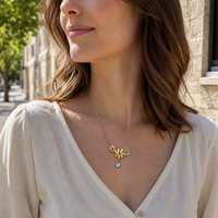 Collier en acier inoxydable avec pendentif fleur cœur marguerite pour femme, doré, double chaîne superposée, ras-du-cou, bijou minimaliste, cadeau