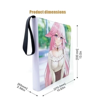 Classeur à 9 pochettes en cuir PU, compatible avec les classeurs porte-cartes, album de cartes pour MTG, TCG, Yugioh, cartes de jeux et de sports