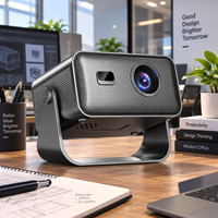 Projecteur vidéo, lampe projecteur coucher de soleil, mini projecteur, projecteur 4K, projecteur portable, vidéoprojecteur, projecteur de jeu, projecteur Android LCD