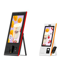 Kiosco Digital para Aeropuertos, Hoteles, Restaurantes y Supermercados, Pantalla LCD de Alta Definición, Reconocimiento Facial, Lector de Códigos de Barras, SDK, Autoservicio en Interiores