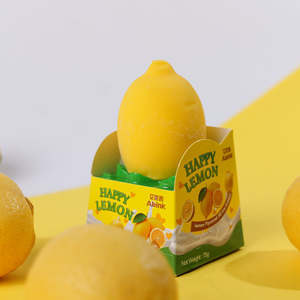 Venta al por mayor del fabricante OEM: Surtido de helados de frutas 3D (Mango/Fresa/Durazno/Limón/Uva) 75g/caja, postre <span class=keywords><strong>congelado</strong></span> - Product Image 3