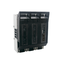 Desconector de batería ONESTO 3 P 250A Desconectadores de interruptor de fusible con enlace de fusible 3 polos 250A Desconector de fusible de CC