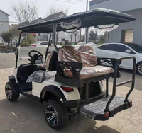 Véhicule de chasse électrique à châssis surélevé 2+2 Fabrication de véhicules Vente directe d'usine de voitures de chasse électriques