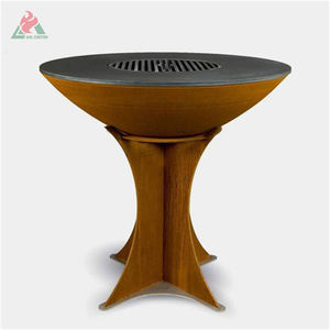 Gril antirouille pour barbecue d'extérieur, pouces, sans fumée, au charbon de <span class=keywords><strong>bois</strong></span> - Product Image 6