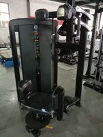 Appareil de musculation professionnel en acier Q235, réglable en hauteur, avec pile de poids de 80 kg, pour entraînement de rotation du tronc