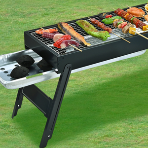 Parrilla de Carbón para <span class=keywords><strong>Barbacoa</strong></span> al Aire Libre, Parrilla Multifuncional para <span class=keywords><strong>Barbacoa</strong></span> - Product Image 4