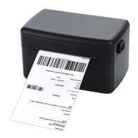 Imprimante d'étiquettes thermiques 4x6 sans fil 120 mm pour colis d'expédition, compatible Android, iOS et Windows, en stock