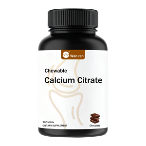 Tabletas Masticables de Alta Calidad con Sabor a Chocolate Natural, con Calcio, Magnesio, Vitamina D3 y K2, Suplemento para la Salud Ósea - Product Image 1