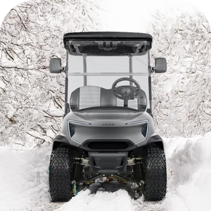 Chariots de voiture de golf électriques de chasse 4x4 personnalisables à chaud - Product Image 3