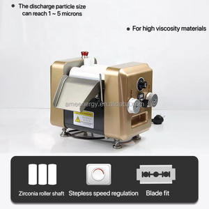 Slijpmachine Met Drie Rollen Voor Nauwkeurige Dispersiecontrole En Productie Van Fijne Deeltjes - Product Image 2