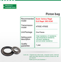 Kit de piston de système de transmission automatique 4T60E 4T65E pour Buick Chevrolet Kit de réparation de piston de système d'entraînement