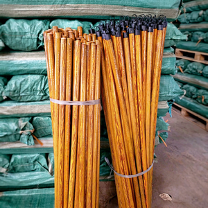 Palos de Escoba de Madera Recubiertos de PVC, Duraderos y Ecológicos, de Alta Calidad y Gran Cantidad, Precio al por Mayor - Product Image 1